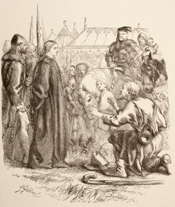 Juana la Doncella en la hoguera, 1890 de John Gilbert